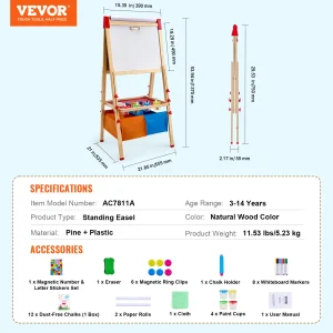 Children Magnetic Drawing Board