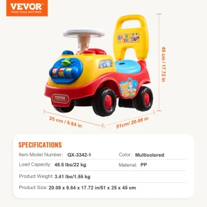 Toddler Ride On Push Car